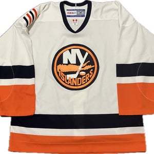 New York Islanders Blank CCM Authentic NHL Hockey Jersey Size 52