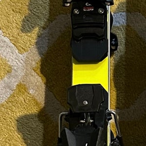 Used HEAD 126 cm Racing World Cup Rebels i.SL RD Skis With Bindings