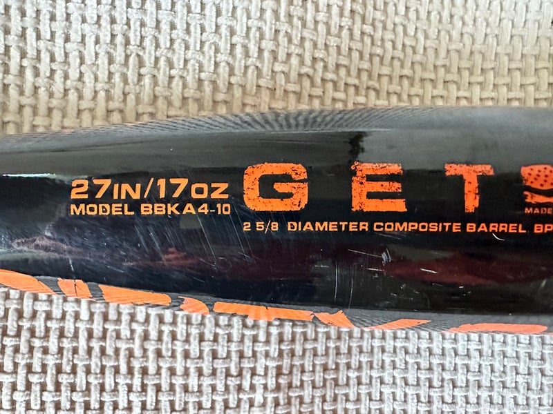 Used Dirty South USSSA Certified Composite 17 oz 27" Made Bat