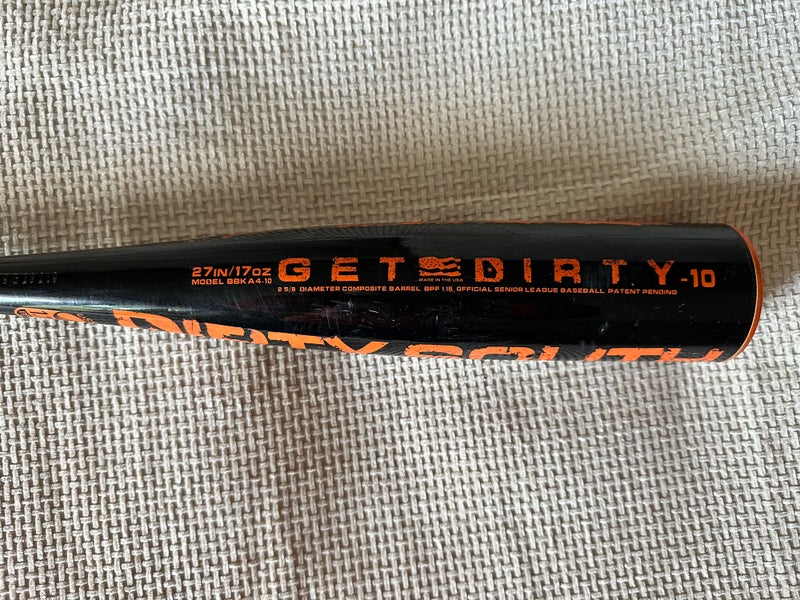Used Dirty South USSSA Certified Composite 17 oz 27" Made Bat