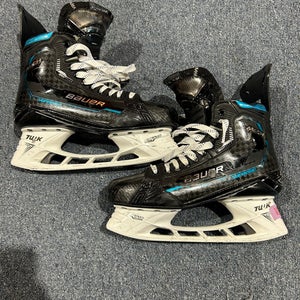 Lightly Used Senior Bauer Pro Stock 10.5 Supreme Mach Hockey Skates