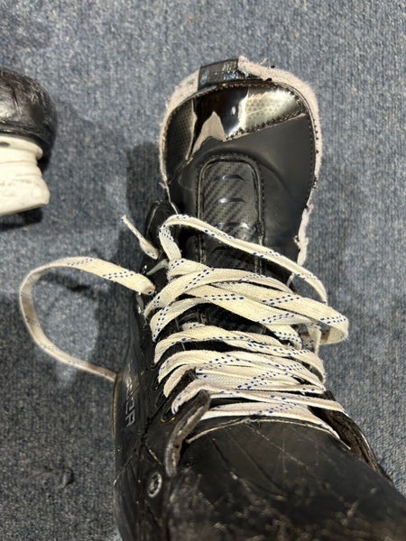 Used Senior Bauer Pro Stock 9 Supreme Mach Hockey Skates