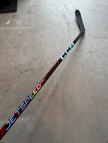 NCAA New Senior CCM Left Hand P28 Pro Stock JetSpeed FT5 Pro Hockey Stick