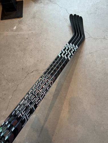 4 Pack NHL 85 Flex New Senior CCM Left Hand P28 Pro Stock JetSpeed FT5 Pro Hockey Stick