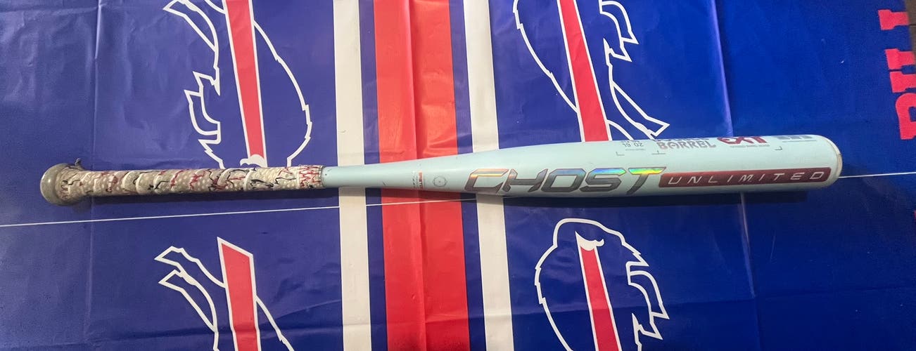 Used 2024 Easton Composite 19 oz 30" Ghost Unlimited Bat