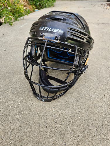 Bauer Box Lacrosse Helmet with Hard to find Under Armour v96 Mask