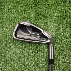 TaylorMade Rocketballz HL Single Iron 6 Iron Stock Stiff Steel 38" RH