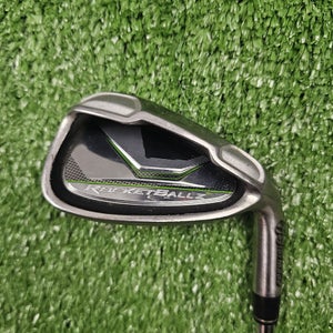 TaylorMade Rocketballz HL Single Iron 9 Iron Stock Stiff Steel 36.5" RH