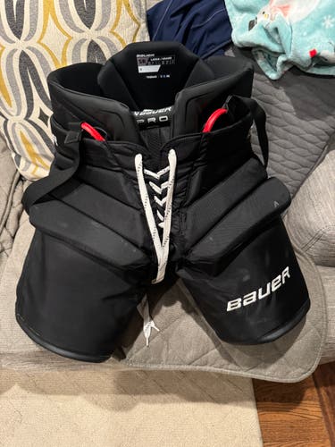 Used Senior Large Bauer Pro Hockey Goalie Pants