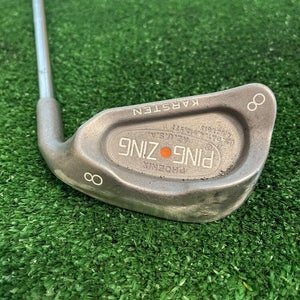 Ping Zing Orange Dot Karsten 9 Iron KT-M Steel shaft