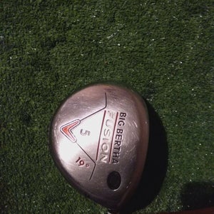 Callaway Ladies Big Bertha Fusion 19* 5 Wood Graphite Shaft