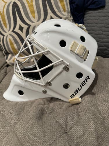 Used Senior Bauer NME IX Goalie Mask