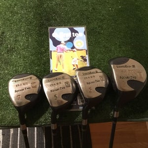 Square Two Left Handed Ladies Light & Easy III Driver 3-5-7 Woods Set