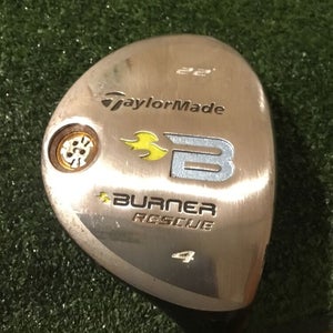 TaylorMade Ladies 2008 Burner Rescue 4 22* Hybrid Graphite REAX 50 Shaft