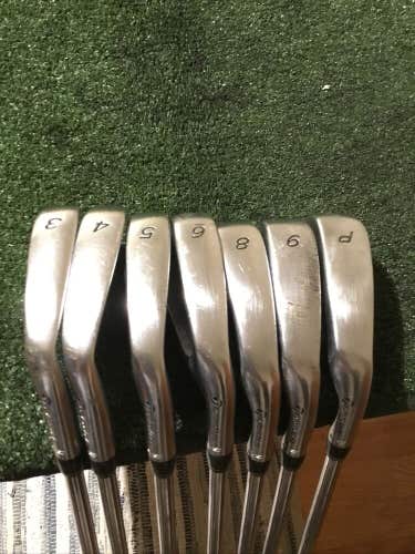 TaylorMade Rac Lt Irons Set 3-PW (No 7 Iron) Stiff 6.0 FCM Rifle Steel Shafts