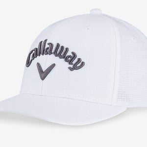 NEW 2024 Callaway Performance Pro White/Dark Gray Adjustable Golf Hat/Cap
