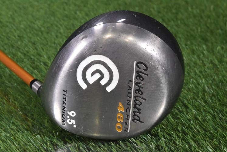 CLEVELAND LAUNCHER 460 9.5 DRIVER LAUNCHER GOLD 65G STIFF FLEX SHAFT ~ L@@K!!