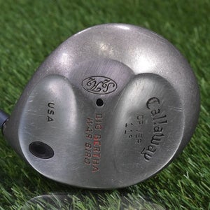 CALLAWAY BIG BERTHA WAR BIRD S2H2 11 DRIVER ALDILA RCH 90 FIRM FLEX SHAFT