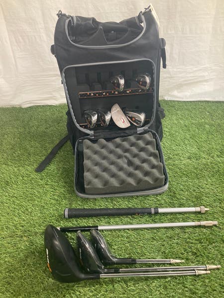 NEW Men's DV8 Portable Left Hand 9 Piece Golf Club Set