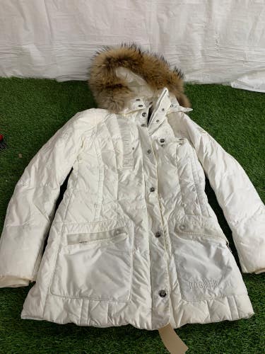 White Used Women's Size 8 Bogner Jacket