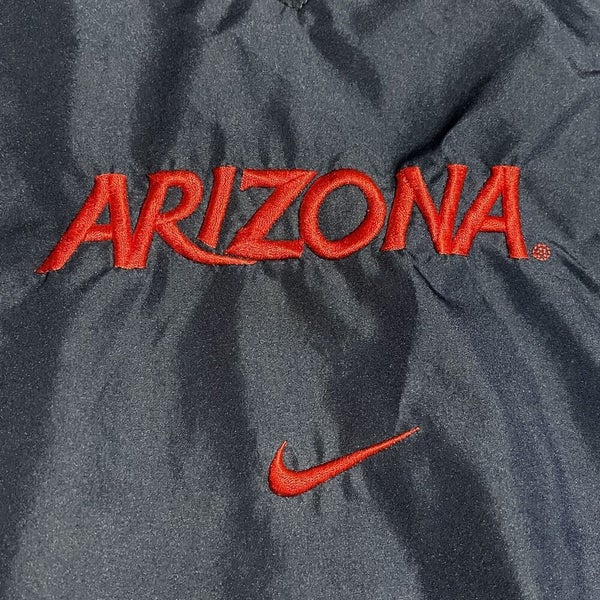 Vintage Nike Arizona Wildcats Men’s Center Swoosh Windbreaker Pullover Jacket XL