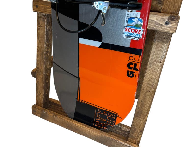 151cm Burton Clash Snowboard with Flow The Five Bindings