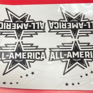 Cascade All America Lacrosse Helmet Decals