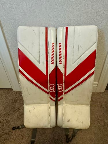 Used  Warrior Ritual G5 Goalie Leg Pads