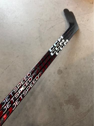 3 Pack NCAA 75 Flex New Senior CCM Left Hand P92M Pro Stock JetSpeed FT5 Pro Hockey Stick