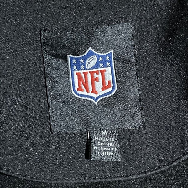 Super Bowl XLIX Jacket Black Full Zip Patriots vs Seahawks 2015 NFL Men’s Medium