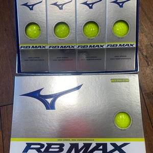 2 Dozen BRAND NEW 2024 Mizuno RB Max Yellow  golf balls