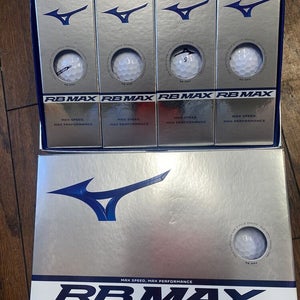 2 Dozen BRAND NEW 2024 Mizuno RB Max White golf balls