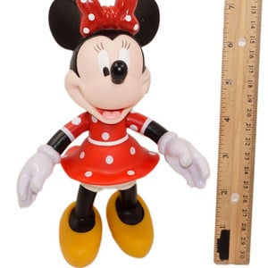 Minnie Mouse 7" Posable Toy Figure - Disney Plastic Figurine