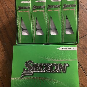 2 Dozen Srixon Soft Feel Golf Balls
