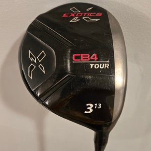 Used Men's Tour Edge Exotics CB4 Tour Right Handed Fairway Wood Regular Flex 3 Wood