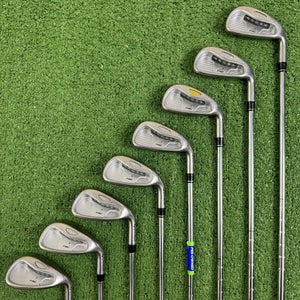 READ Taylormade Rac OS Iron Set 4-PW SW Steel Stiff Flex Right Handed
