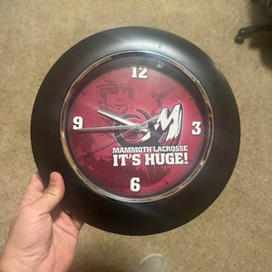 NLL Colorado Mammoth Clock