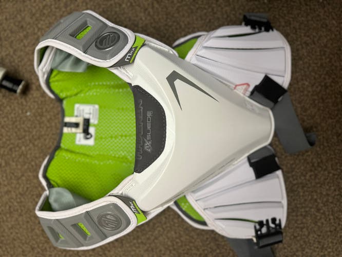 Used Large Maverik MAX EKG Shoulder Pads
