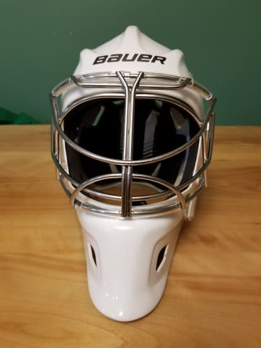 Used Senior Bauer NME One Goalie Mask Pro Stock