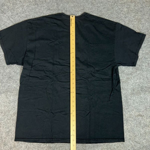 Gym Mens Shirt Extra Large Black White Short Sleeve Tee Bro Preppy Frat Sports