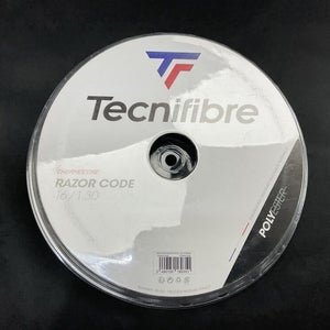 Tecnifibre Razor Code 16 Gauge Tennis String Reel (Black)