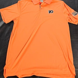 Orange Flyers 50th anniversary polo large