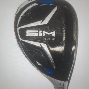 Used Women's 2020 TaylorMade SIM Max Right Handed Hybrid Ladies Flex 4H