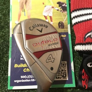 Callaway Ladies Diablo Edge 24* 4 Hybrid Graphite Shaft Left Handed