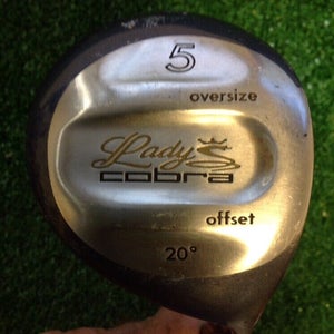 Lady Cobra Offset Oversize 5 Wood 20* Ladies Graphite Shaft