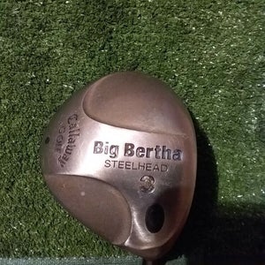 Callaway Big Bertha Steelhead 3 Wood Paragon Low Torque Graphite Shaft