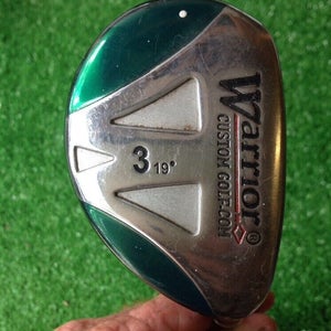 Warrior Custom Golf 19* 3 Hybrid Regular Graphite