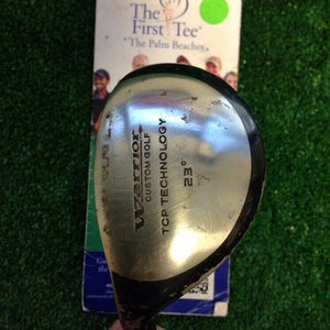 Warrior Custom Golf TCP 4 Hybrid 23* Regular Graphite Shaft Left Handed