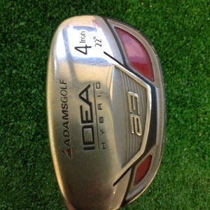 Adams Idea A3 Left Handed 4 Hybrid 22* Regular Graphite Shaft