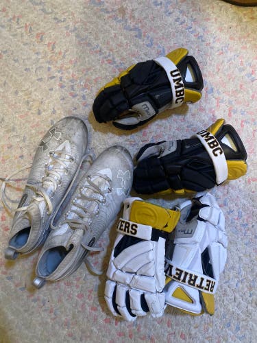 Used  Maverik 13" Max Lacrosse Gloves